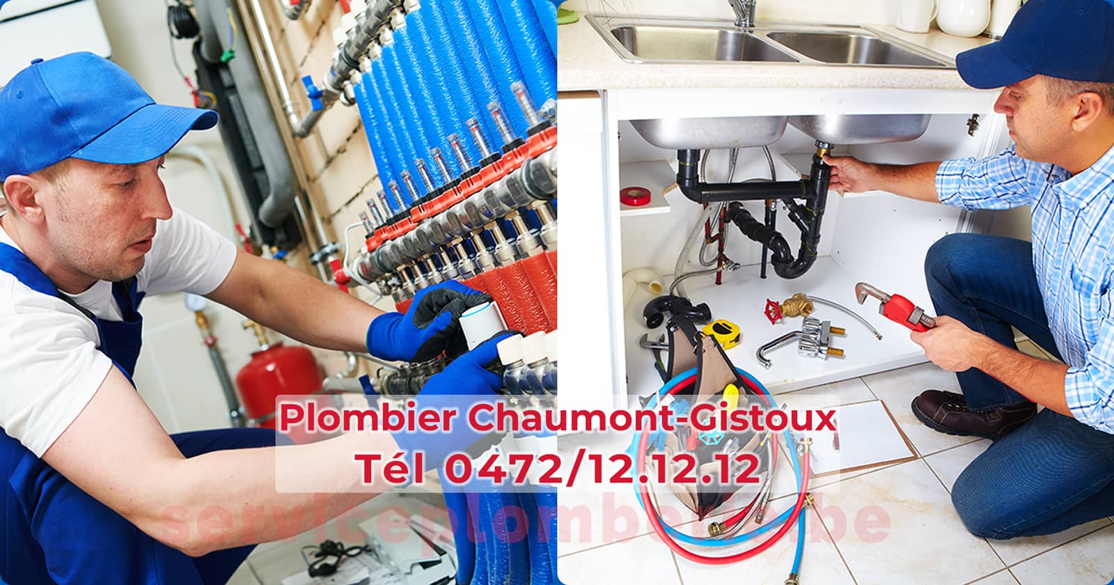 Plombier Chaumont-Gistoux Agréé Professionnel Service Plomberie Tél 0472/12.12.12