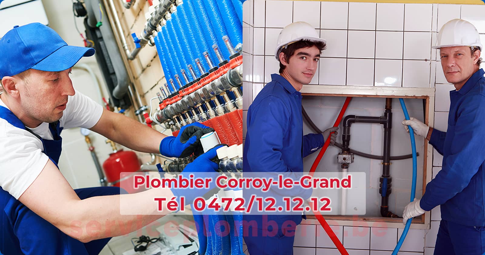 Plombier Corroy-le-Grand Agréé Professionnel Service Plomberie Tél 0472/12.12.12