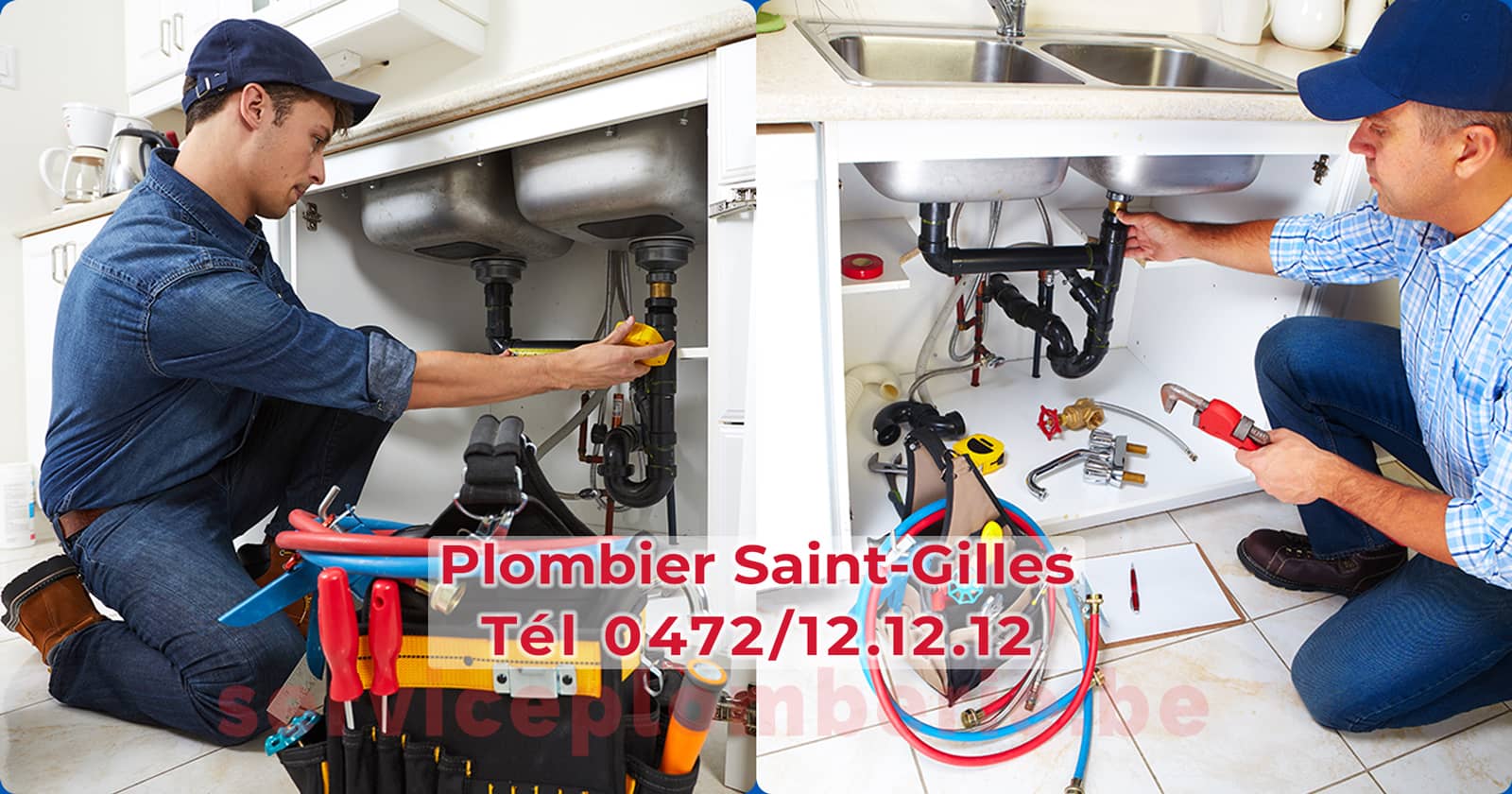 Plombier Saint-Gilles Agréé Professionnel Service Plomberie Tél 0472/12.12.12